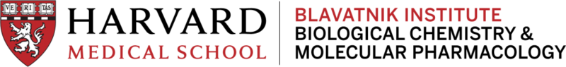 Blavatnik Institute Department of Biological Chemistry & Molecular Pharmacology logo lock-up